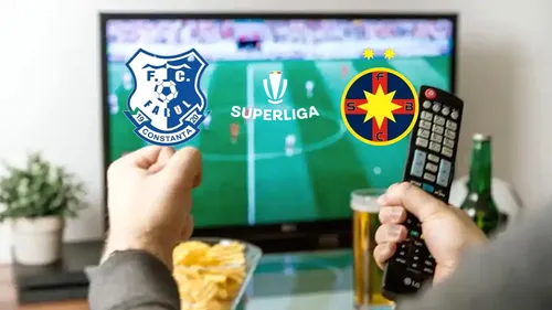 FCSB face audiență mereu: câți români s-au uitat la meciul pierdut de echipa lui Gigi Becali în fața Farului condus de Gică Hagi! Două televiziuni au intrat în top 10 din România cu partida roș-albaștrilor