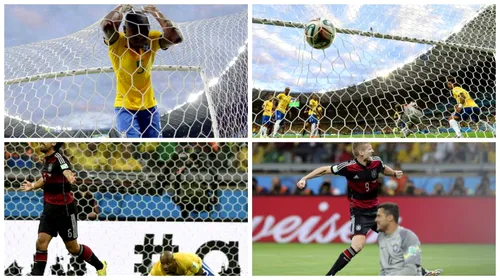 Germania s-a calificat în finala CM pentru a opta oară după 7-1 cu Brazilia. FOTO | Cum s-au marcat cele 8 goluri ale semifinalei