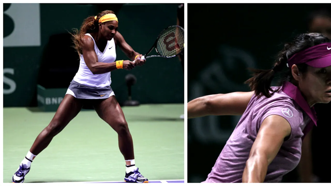 Finală Serena Williams - Na Li, la Turneul Campioanelor