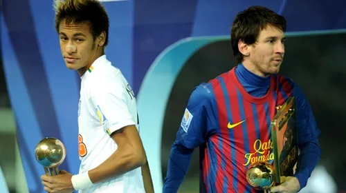 Spune despre Messi că e inegalabil, dar îl are ca idol pe marele lui rival!** Neymar îi bagă încă o dată în ceață pe galactici