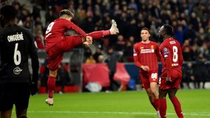 Sărbătoare în cantonamentul lui Liverpool! Reacția unică a jucătorilor după golul victoriei marcat de Chelsea cu Manchester City | VIDEO