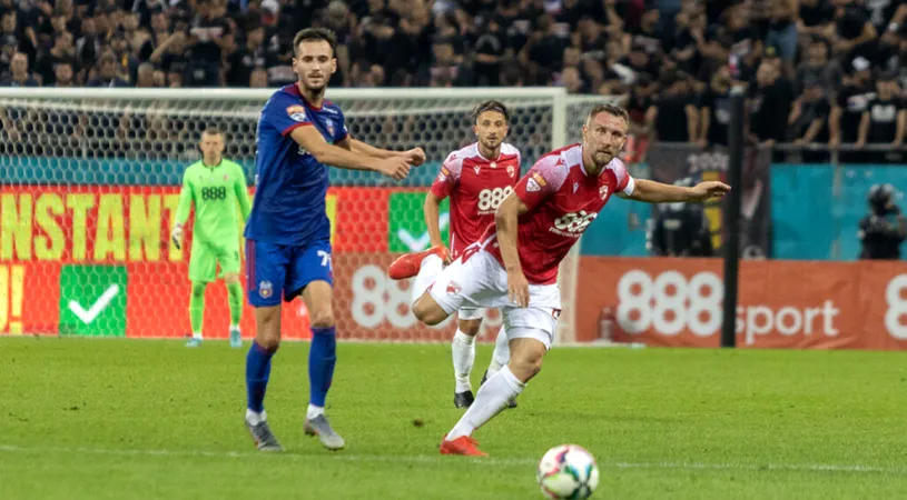 Răzvan Patriche a tras concluzia principală după înfrângerea cu Steaua: ”Noi cu ocaziile, ei cu golurile. Tipic lui Dinamo.” Căpitanul ”câinilor” nu se mai gândește la play-off: ”Suntem departe, noi avem nevoie de puncte”