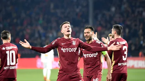 Ermal Krasniqi, gol de mare rafinament în CFR – U Cluj. Cum l-a ridiculizat pe portarul advers cu un gest tehnic rar pentru Superliga | VIDEO