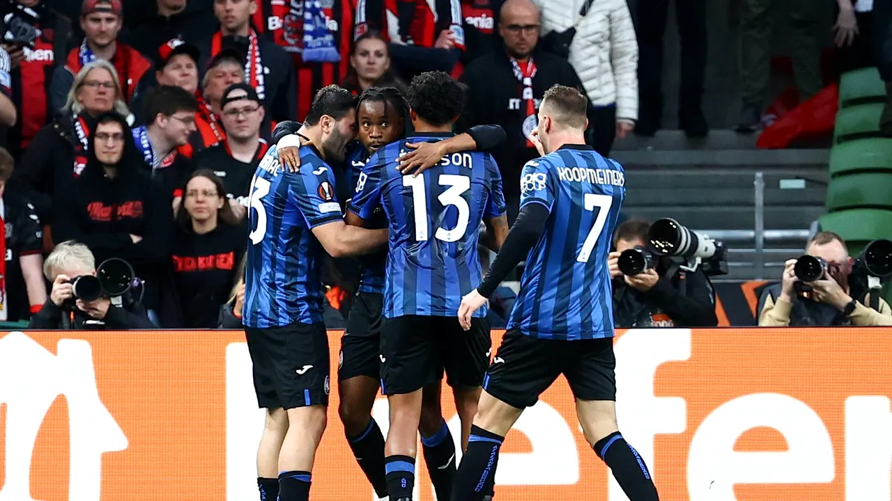 Atalanta - Bayer Levekusen 3-0. Atalanta, noua campioană în Europa League!