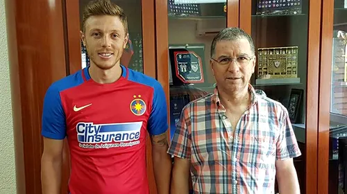 OFICIAL | Încă un transfer făcut de Steaua. Bogdan Mitrea a semnat pe un an. Ce număr va purta