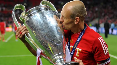 Robben, cel mai bun jucător al finalei UCL: „Încă nu-mi vine să cred. Multă lume mi-a spus că voi da golul decisiv”