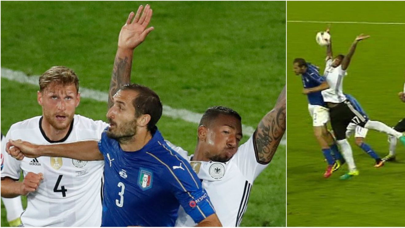 Penalty stupid comis de Boateng! FOTO | Cum s-a putut apăra neamțul în fața lui Chiellini. Cele mai tari glume apărute pe seama fundașului