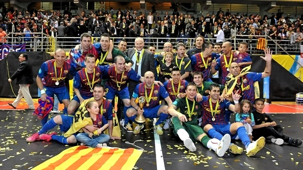 Campioana României, în grupă cu FC Barcelona! Grupă grea pentru City'us Târgu-Mureș în Elite Round a UEFA Futsal Cup