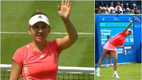 Calificare fulger! Halep a acces în sferturi la Birmingham, după 6-1, 6-3 cu Koukalova. Simona s-a impus în doar 52 de minute