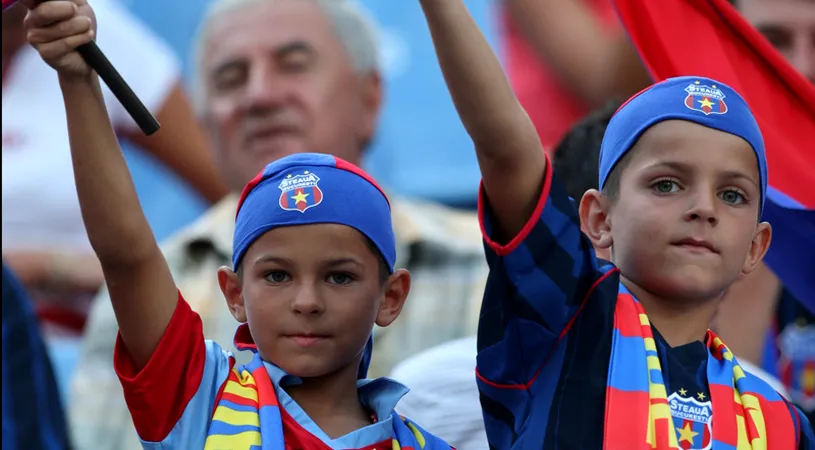 Steaua pentru copii!** Vicecampioana a lansat FCSB Kids