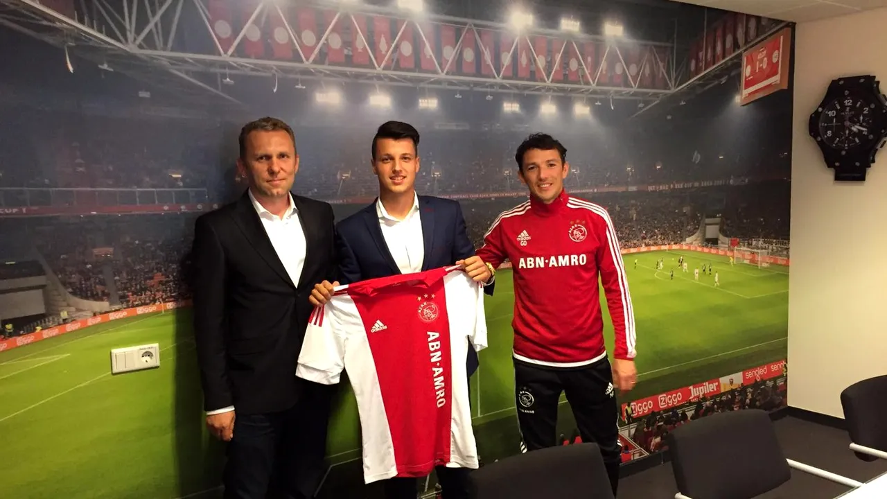 EXCLUSIV | Ajax Amsterdam l-a transferat pe Ricardo Farcaș, căpitanul naționalei U17 a României