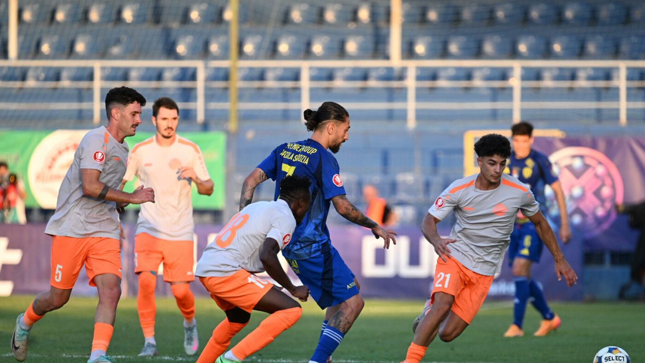 Unirea Slobozia - Metaloglobus București 2-1, în etapa 6 din Superliga. Florin Purece marchează două goluri la Clinceni și echipa lui Andrei Prepeliță întoarce rezultatul