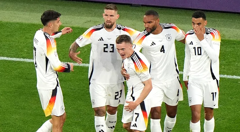 Germania - Scoția 5-1, în Grupa A de la EURO 2024. Naționala țării gazdă a făcut spectacol în primul meci al competiției