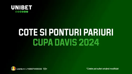 ADVERTORIAL | Cupa Davis 2024 – Informații și cote pariuri