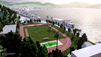 Anunțat cu fast în campania electorală, un nou stadion la Orșova nu mai este o prioritate! Edilul are alt plan pentru arena de la malul Dunării