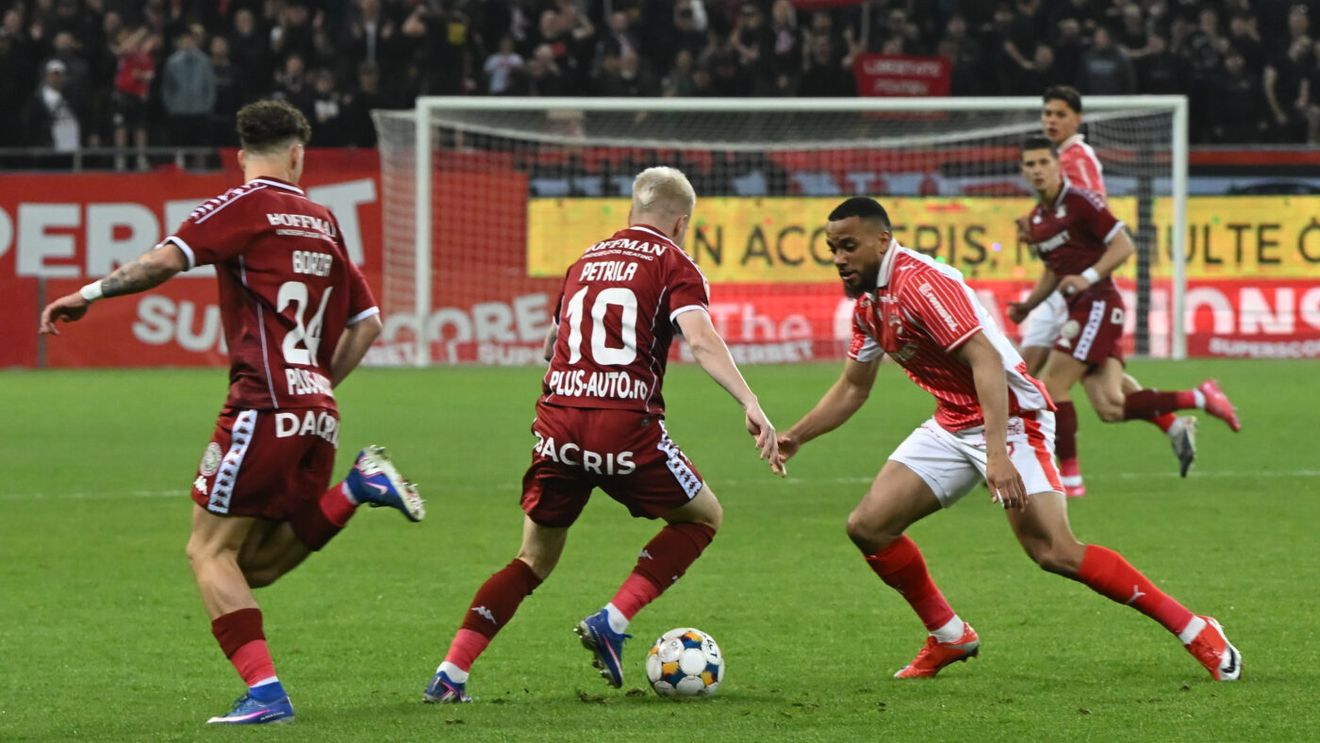 Claudiu Petrila a izbucnit în lacrimi după ce s-a „rupt” în Dinamo – Rapid! A plâns în hohote după accidentare