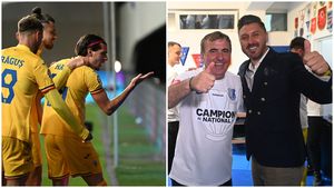 Hagi, numele performanței pentru România! Ciprian Marica, imagini senzaționale cu Gică și Ianis, la distanță de 30 de ani de la două momente magice din istoria fotbalului nostru