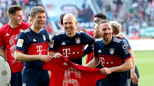 Un nou sezon, aceeași campioană! Bayern a ajuns la 6 titluri consecutive în Bundesliga
