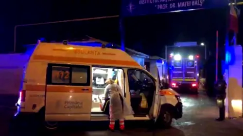 Incendiu puternic la Institutul Matei Balș! Patru persoane au murit, 140 de pacienți au fost evacuați! Toată clădirea e afectată de fum! FOTO&VIDEO