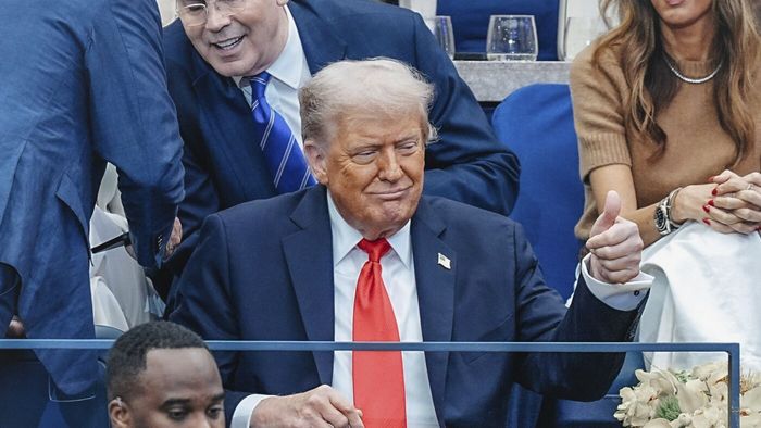 „Mi-a părut rău pentru Sinner și Alcaraz”. Cum a eclipsat prezența lui Donald Trump finala US Open