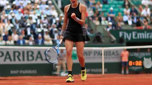 Muguruza e gata pentru duelul cu Halep. VIDEO | Mesajul transmis de adversara Simonei după demonstrația de forță din meciul cu Șarapova