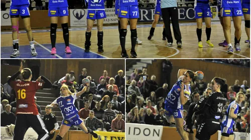 HCM Baia Mare, campioana sezonului regulat. Tabloul complet în play-off și situația la retrogradare în Liga Națională de handbal feminin
