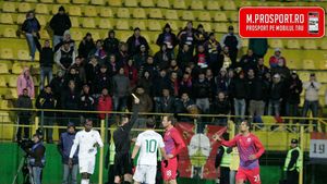 Steaua, părăsită de fani!** Echipa lui Ilie Stan a fost încurajată doar de 50 de fani la meciul de la Vaslui