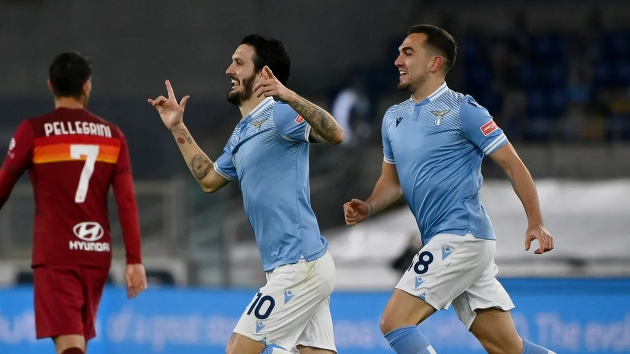 Lazio - AS Roma 3-0. „I biancocelesti” înving categoric în Derby della Capitale! Luis Alberto și Ciro Immobile au fost decisivi | VIDEO