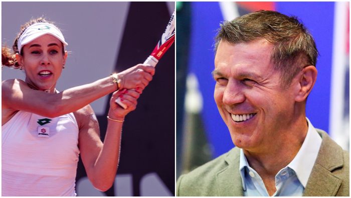 Mihaela Buzărnescu și-a făcut KO adversara de la Cluj, sub privirile lui Mihai Leu: „Sunt cu sufletul alături de Miki!" Ce l-a uimit pe fostul mare boxer la Simona Halep | EXCLUSIV