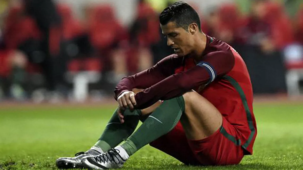 Gest urât făcut de Ronaldo față de jucătorii naționalei Bulgariei: 