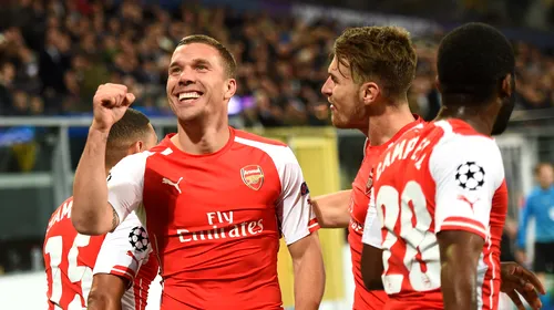 Podolski, nemulțumit de situația sa de la Arsenal