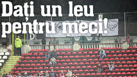 Dinamo - Unirea, meci de 1 leu!