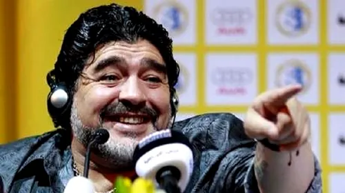 FOTO + VIDEO Arabul Maradona! Fostul fotbalist argentinian s-a „camuflat” la Ziua Națională a Emiratelor Arabe Unite