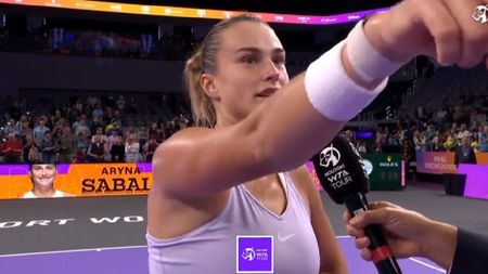 Se știu trei semifinaliste la Turneul Campioanelor! Aryna Sabalenka, ieșire neașteptată la adresa unui fan după meci | VIDEO