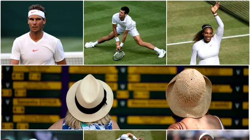 Semifinale masculine | Super-duelul Nadal – Djokovic s-a încheiat! Știm MAREA FINALĂ‚ de la Wimbledon 2018. Toate rezultatele