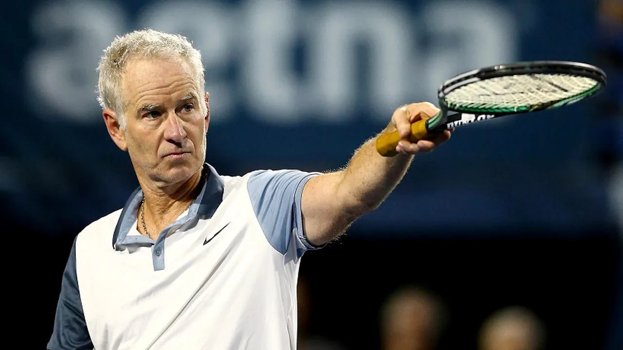 John McEnroe a realizat topul celor mai buni tenismeni din toate timpurile. Cine e 