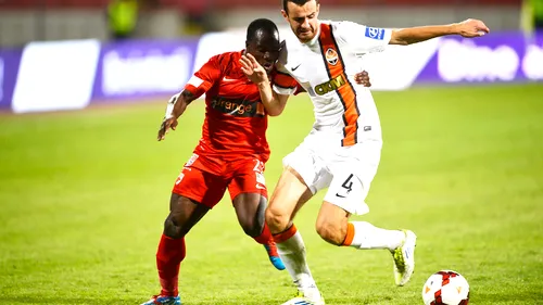 Zougoula a debutat la Dinamo cu Șahtior! Ivorianul, ușor surprins de ce a găsit la roș-albi: 