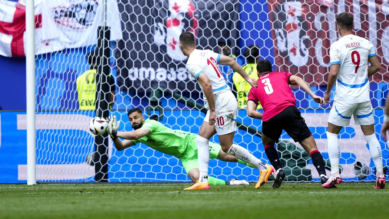Georgia - Cehia 1-1, în Grupa F de la EURO 2024 din Germania. Egal nebun la Hamburg cu gol anulat pe motiv de henț! Rezultatul ajută România în perspectiva unui eventual loc 3