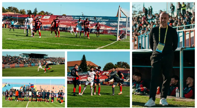 Gustavo Aragolaza, tranșant după ce FC Bihor a pierdut meciul cu liderul FK Miercurea Ciuc: ”Cred că azi am fost doar noi pe teren. Ei au trimis un şut la poartă şi am luat gol”