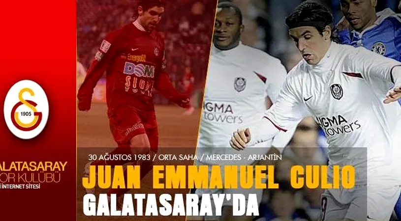 OFICIAL** Culio, la Galata!** VEZI ce salariu va avea mijlocașul și ce sumă va primi CFR Cluj!