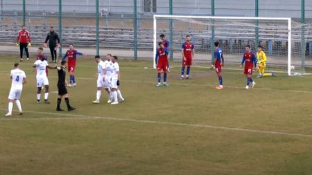 Steaua, eșec surpriză în Ghencea, contra echipei lui Eugen Trică. Un fost portar la UTA a fost în mare formă