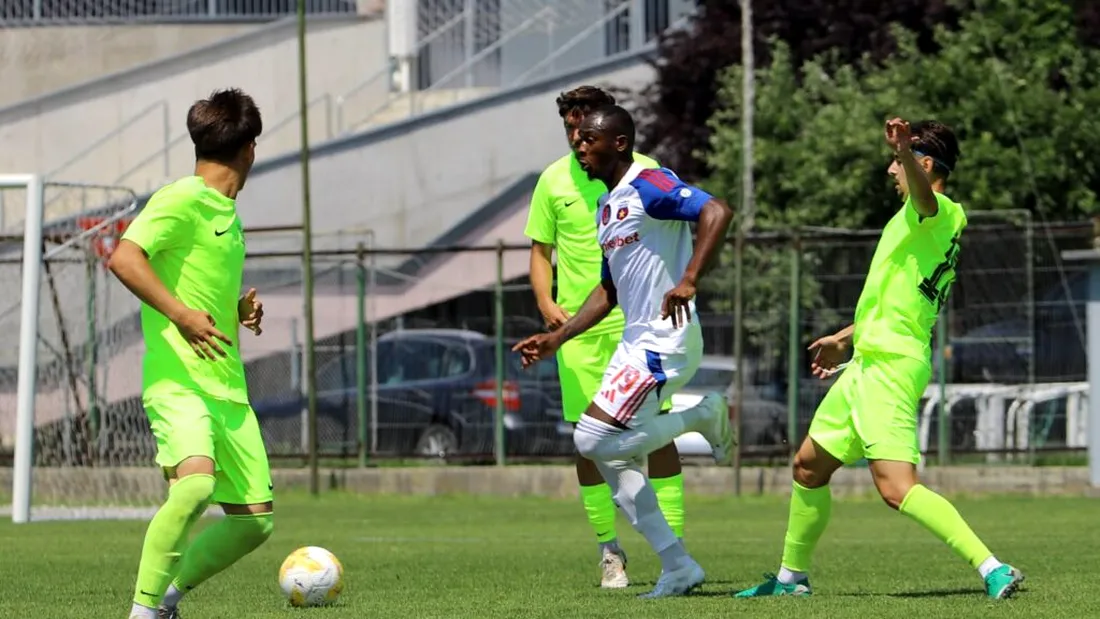 Steaua s-a impus la limită în amicalul cu CSL Ștefăneștii de Jos, cu două dintre achiziții ca marcatori. La bucureșteni crește numărul retrogradaților cu Unirea Slobozia