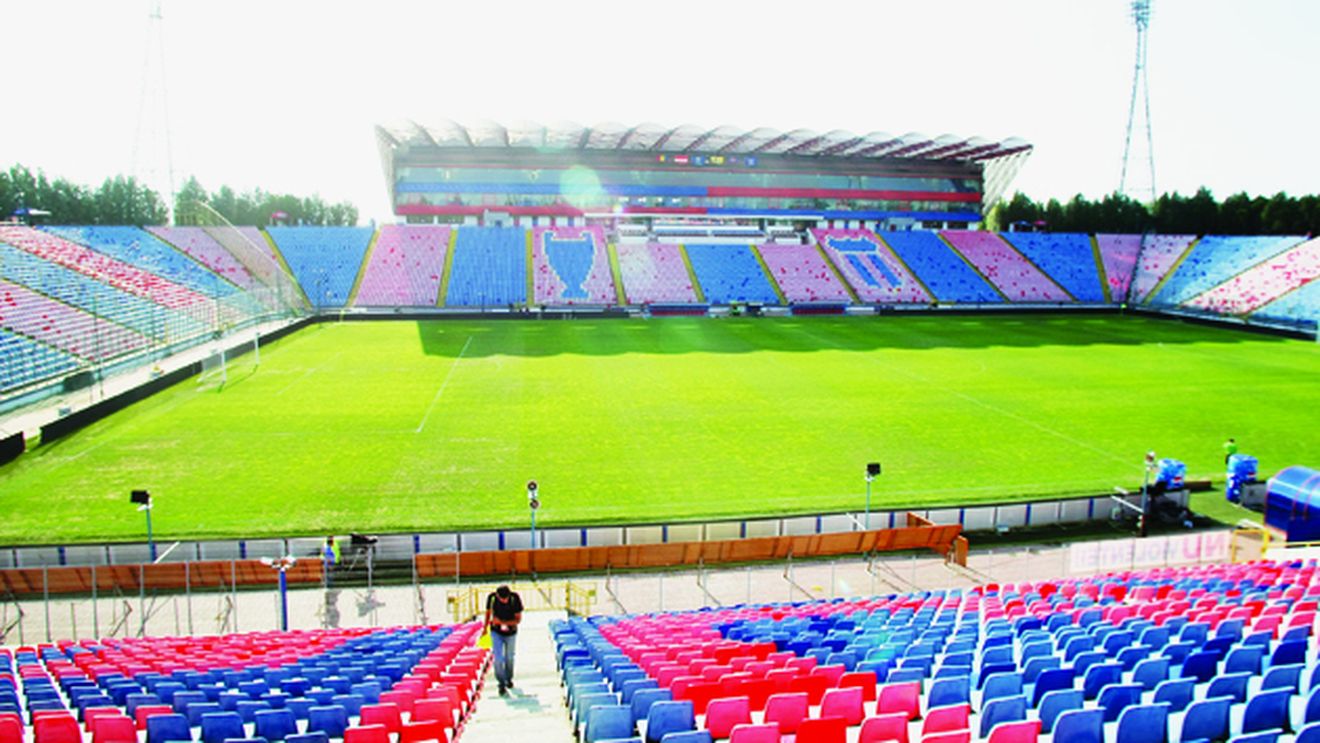 Au „machiat" gazonul În Ghencea!