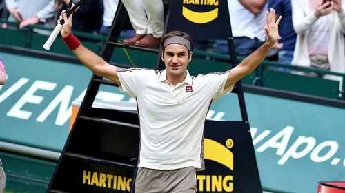Roger Federer a câștigat pentru a 10-a oară turneul de la Halle! Elvețianul ajunge la 102 titluri și se apropie de un record absolut