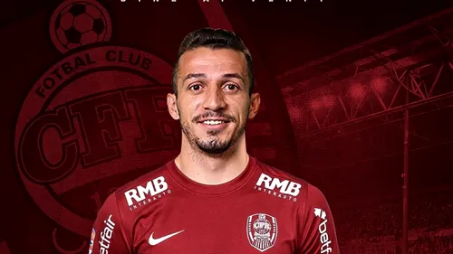 CFR Cluj se întărește pentru play-off! Brazilianul Roger a semnat cu trupa lui Dan Petrescu