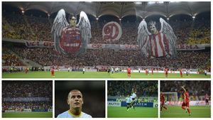 GALERIE FOTO - Prima coregrafie 3D din istoria Marelui Derby! Momentul aplaudat de tot stadionul! "Voi, generații ce veniți din urmă..."