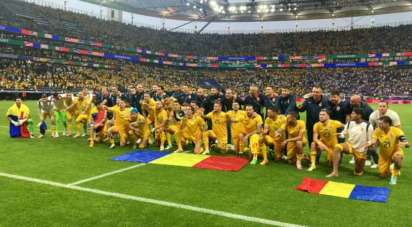 România - Slovacia 1-1 la EURO. Generația de suflet și-a urcat Golgota, ne-a făcut mândri și a devenit Generația din suflet. Sufletul tuturor românilor!