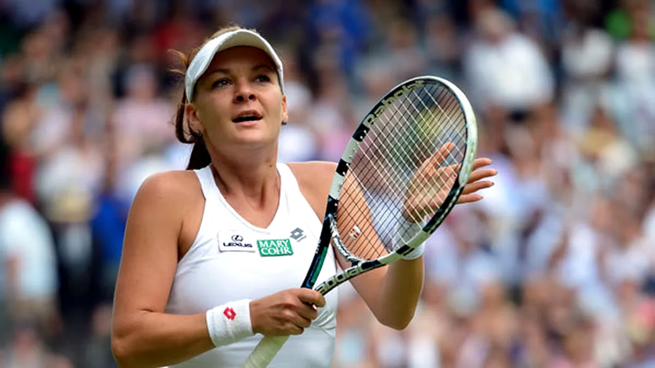 Agnieszka Radwanska s-a calificat în finala de la Wimbledon!** Poloneza va primi un cec în valoare de 575.000 de lire sterline