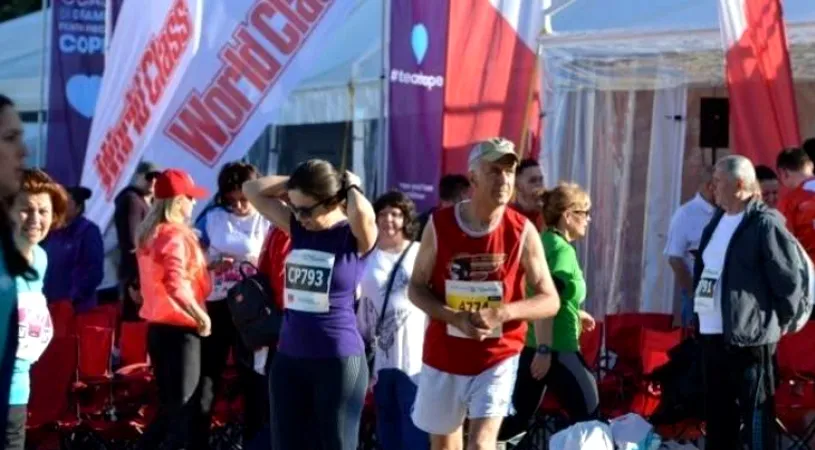 AMBIȚIE | Semimaraton alergat după șase luni de hemipareză. Un gălățean de 65 de ani a impresionat prin incredibila sa voință