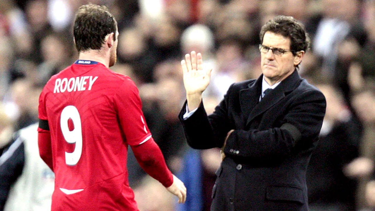 Rooney, născut să conducă!** Capello: 